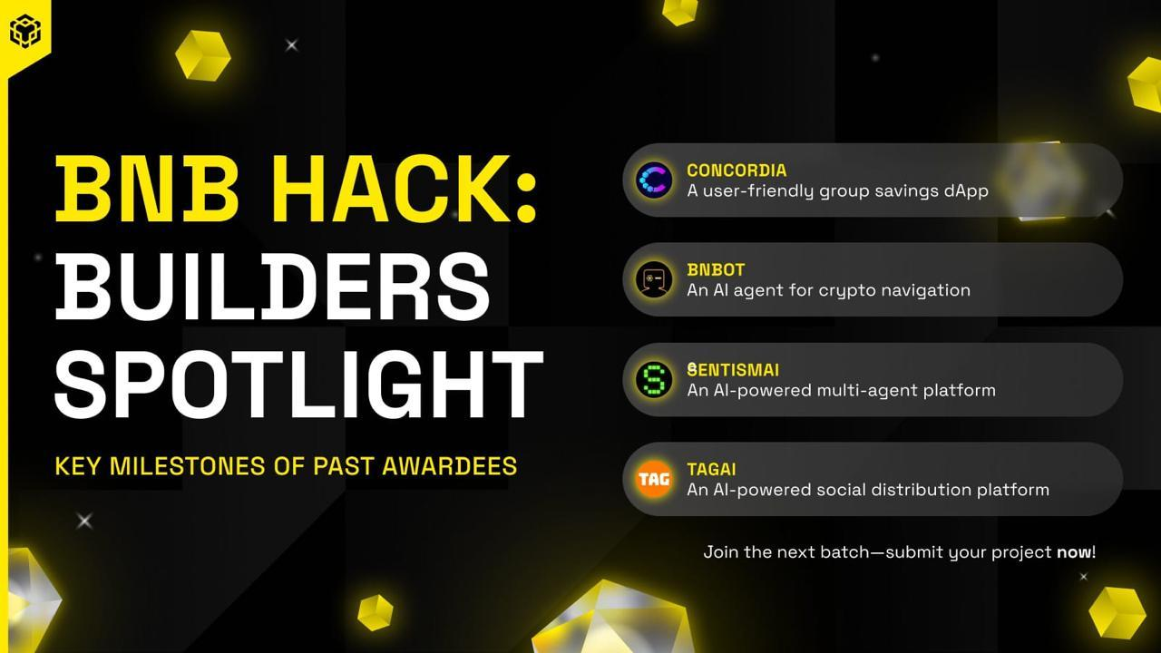 BNB Hack Builders Spotlight graphic